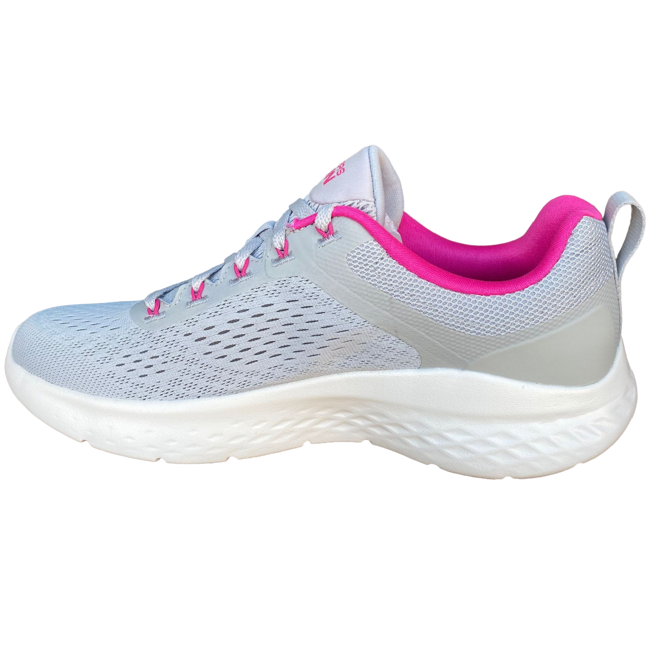 Skechers women's running shoe Go Run Lite 129423/GYPK grey-pink