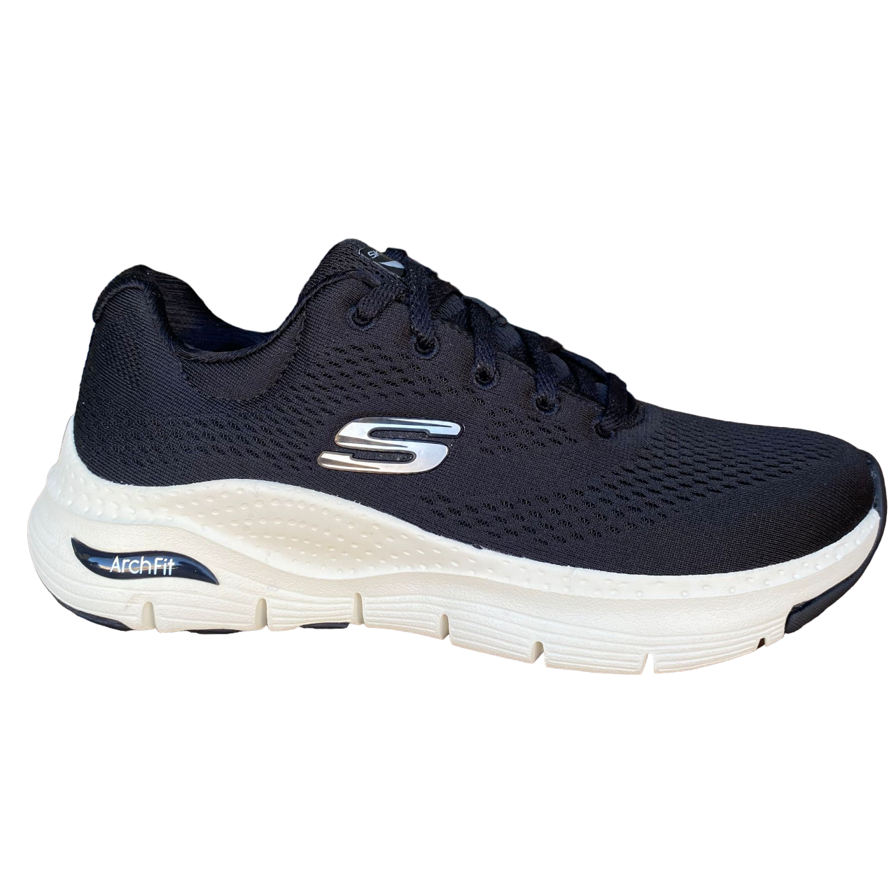 Skechers Arch Fit Big Appeal women's sneakers shoe 149057/BKW black white