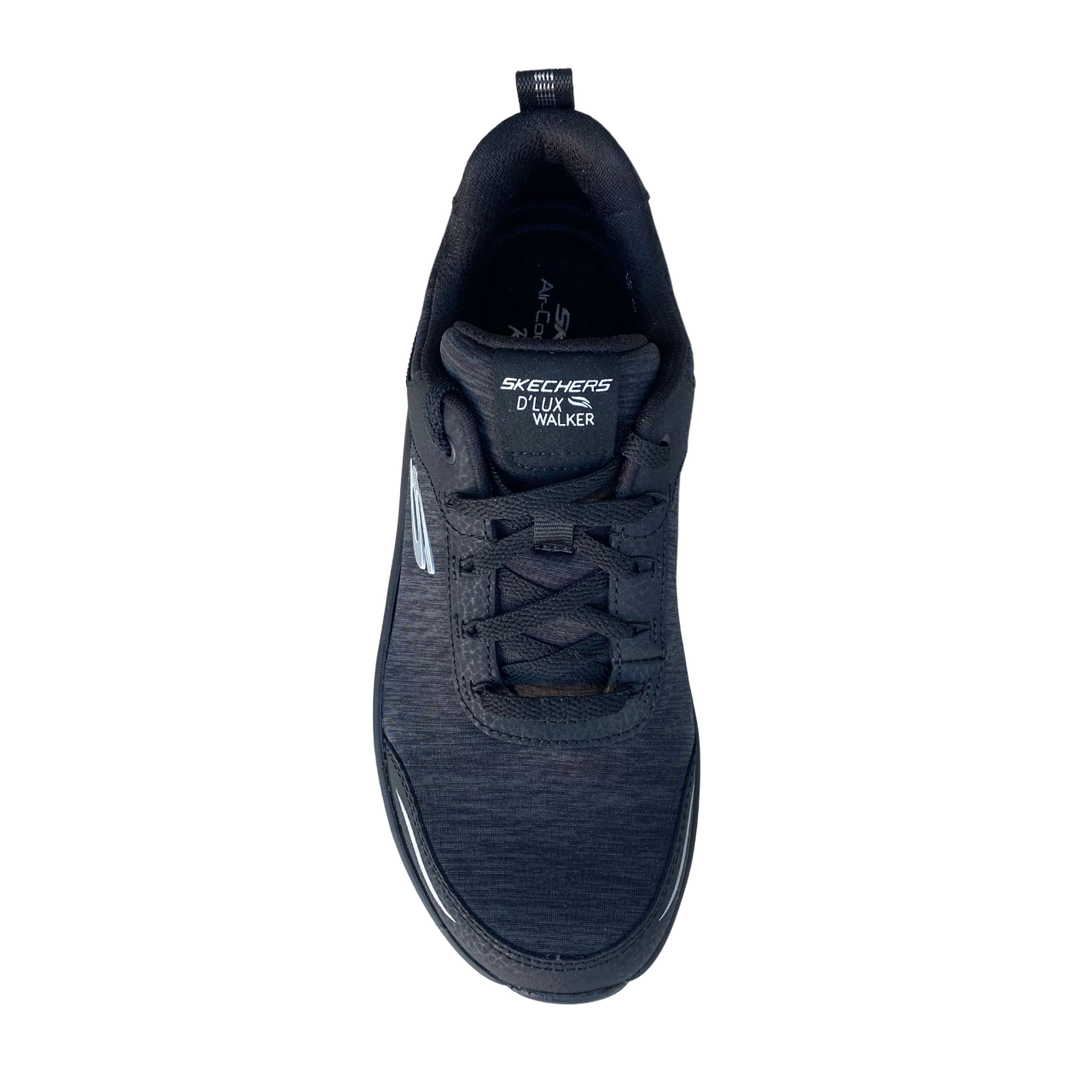 Skechers women's walking shoe D'Lux Walker Cool Groove 149336/BKW black-white
