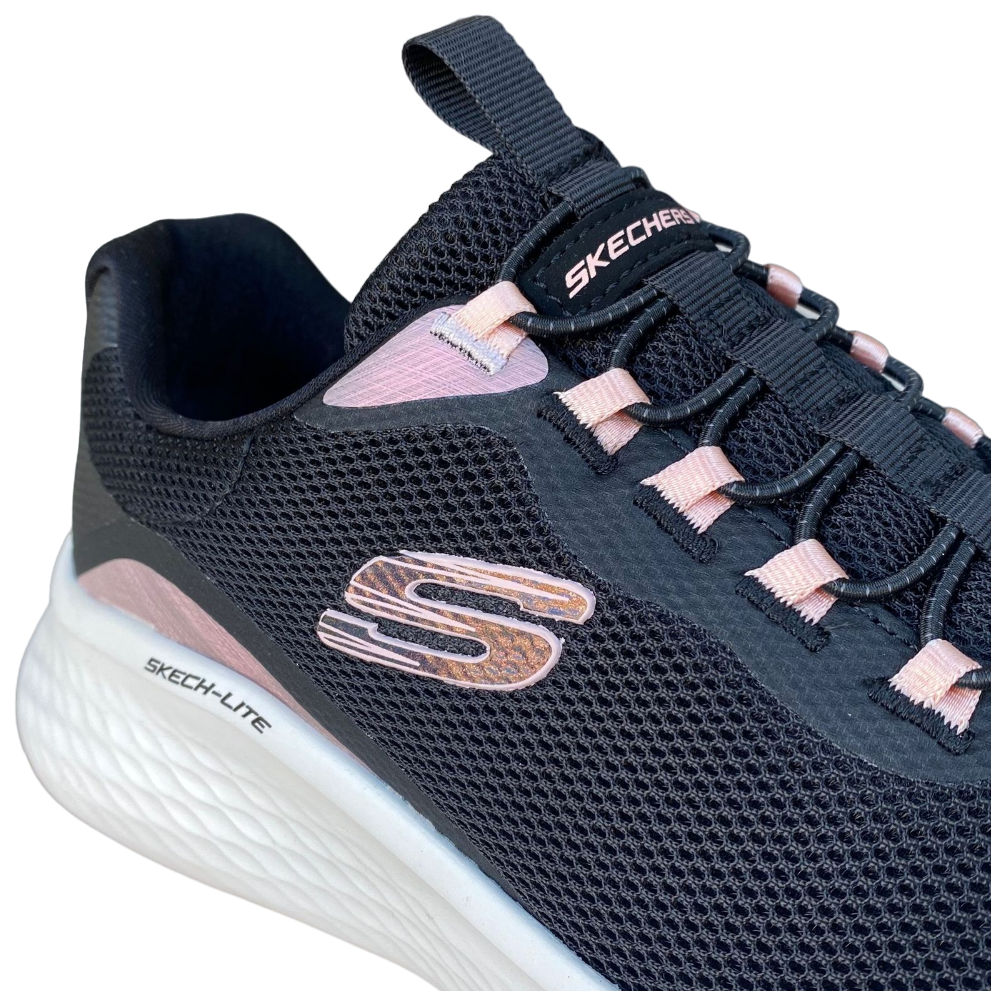 Skechers Scarpa sportiva da donna Skech-Lite Pro Glimmer Me 150041/BKPK nero-rosa