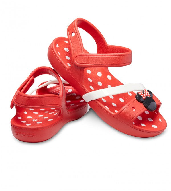 Crocs Lina Minnie Strap Sandal K 204999-8C1 rosso