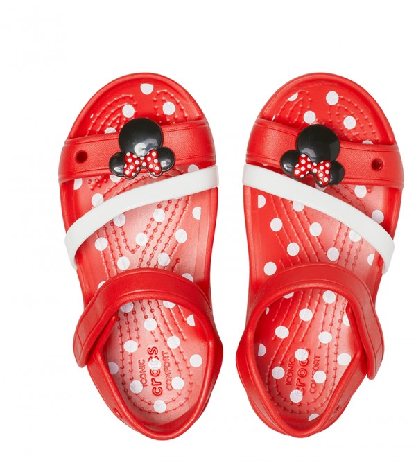 Crocs Lina Minnie Strap Sandal K 204999-8C1 rosso