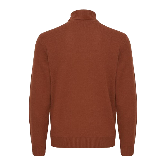 Blend men's turtleneck sweater with regular fit 20716087 191540 rust
