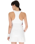 Lotto Vestito da tennis da donna Squadra III 218796 0F1 bianco