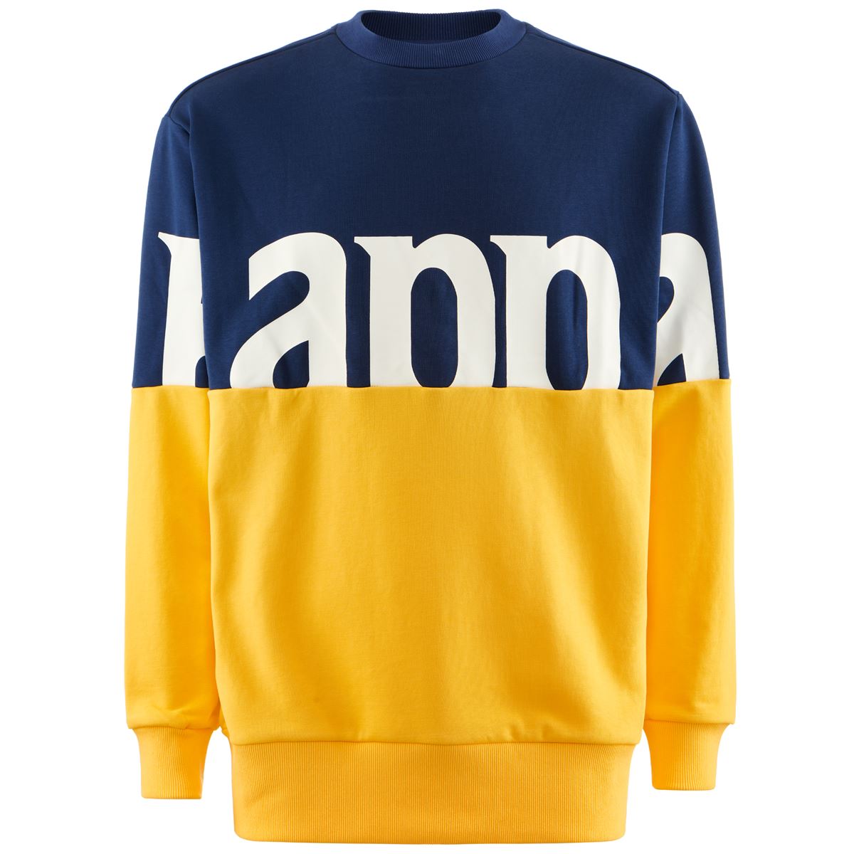 Kappa felpa da ragazzo Authentic Sand Clinic 304S4N0 905 cobalt yellow
