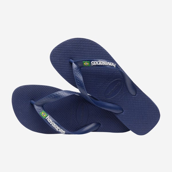 Havaianas unisex adult flip flops H. Brasil Logo FC 4.110.850 0555 blue