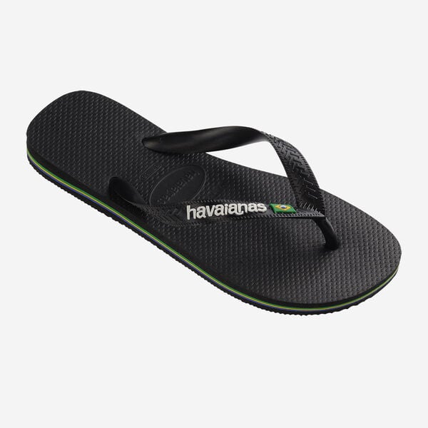 Havaianas unisex adult flip flops H. Brasil Logo FC 4.110.850 1069 black