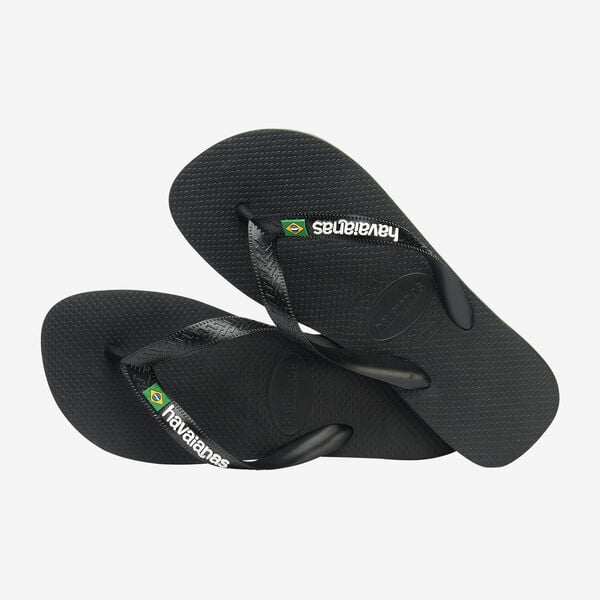 Havaianas unisex adult flip flops H. Brasil Logo FC 4.110.850 1069 black