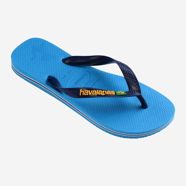 Havaianas ciabatta infradito unisex da adulto H. Brasil Logo FC 4.110.850 6946 turquoise