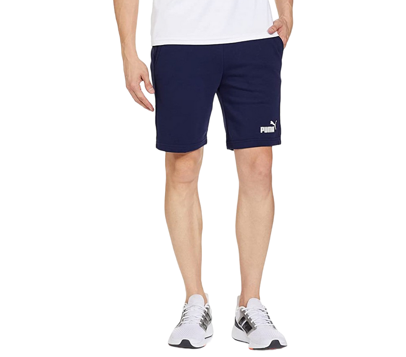 Puma pantaloncino sportivo da uomo in cotone jersey 586742-06 blu
