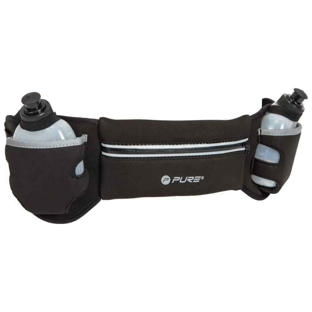 Pure 2Improve marsupio con borraccia per la corsa Belt P2I201690 255562 nero grigio