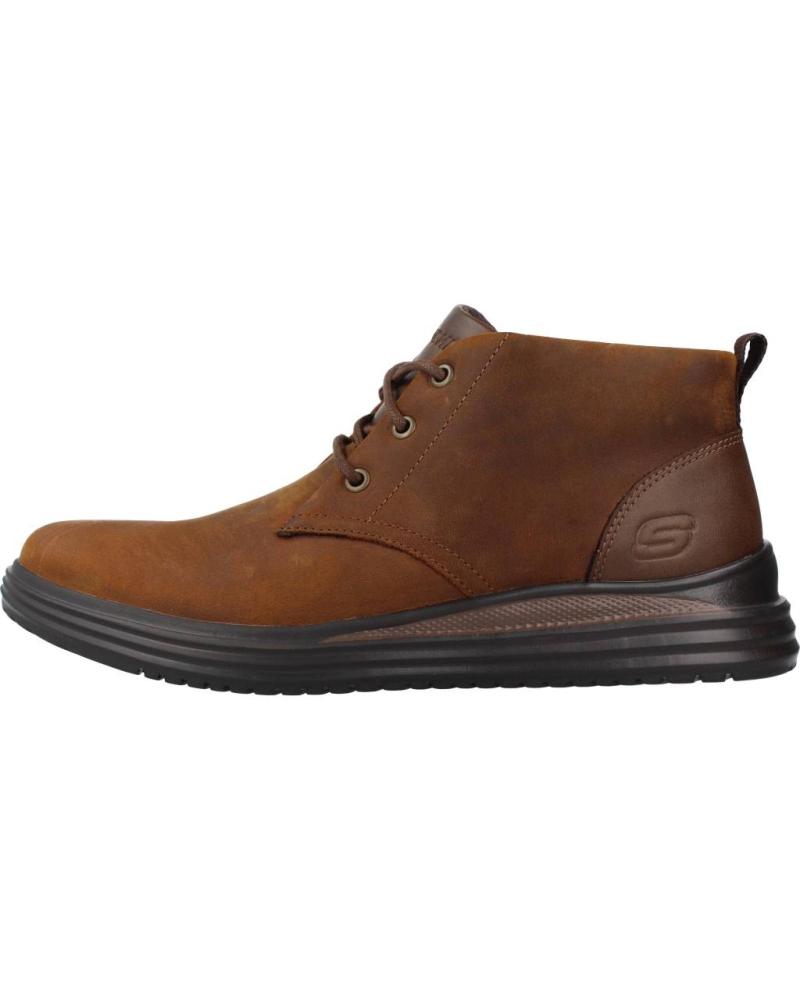Skechers men's ankle boot Proven Termo 204670/CDB dark brown