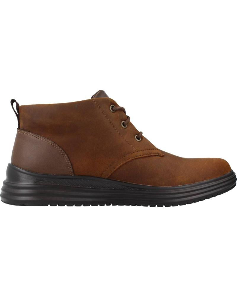 Skechers men's ankle boot Proven Termo 204670/CDB dark brown
