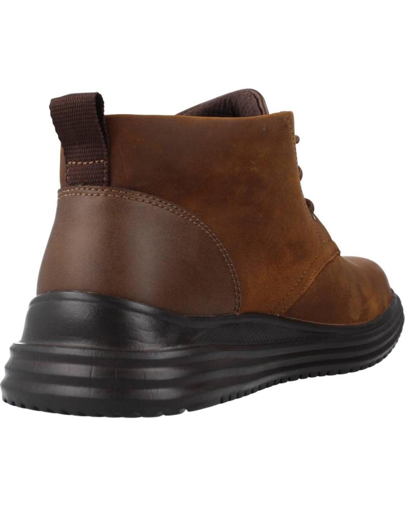 Skechers men's ankle boot Proven Termo 204670/CDB dark brown