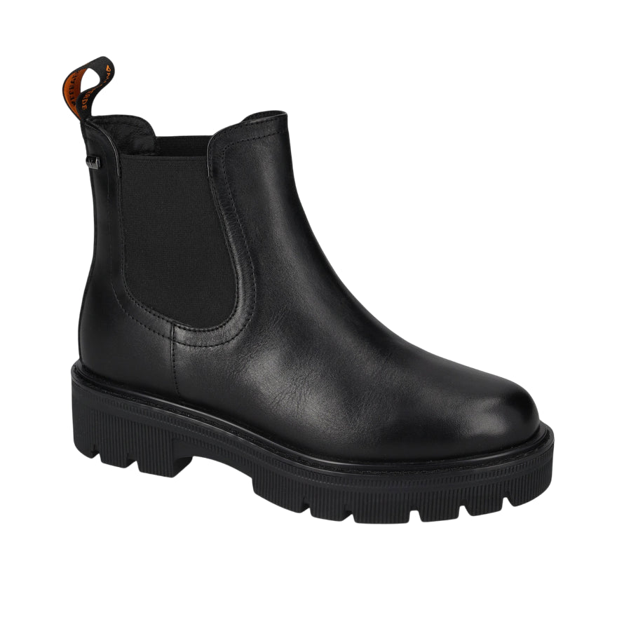 Valleverde – Calzatura Donna Polacco 36160 Vitello Nero | Stivaletto Elegante e Comodo per l’Autunno/Inverno