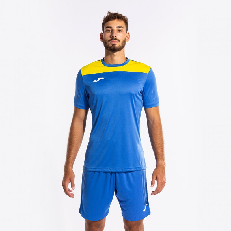 Joma Phoenix II football and soccer uniform 103124.709 light blue-yellow