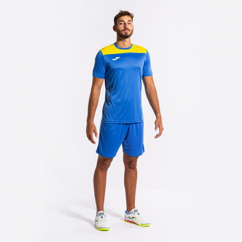Joma Phoenix II football and soccer uniform 103124.709 light blue-yellow