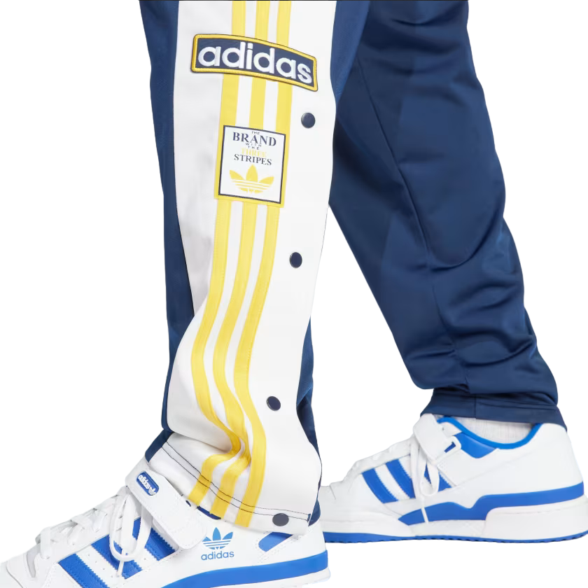 Adidas Originals Adibreak men's sports trousers blue yellow gold white