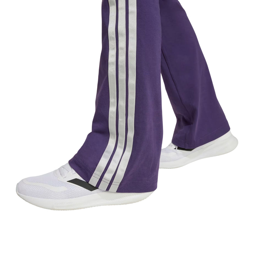 Adidas - Tuta Ragazza JG Glam TS JX0207 Viola - pantalone a zampa