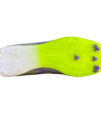 Scarpa da calcio Adidas F50 League colore viola con tecnologia FG/MG per velocità massima, modello JI0003, suola