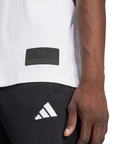Adidas maglia JM9464 tessuto tecnico traspirante logo iconico
