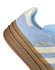 Sneakers Adidas Originals Gazelle Bold JQ7776 da donna, colorazione cielo-crema, platform rialzato, vista particolare