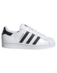 Adidas Originals scarpa sneakers da ragazzi Superstar FU7712 bianco-nero