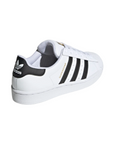 Adidas Originals scarpa sneakers da ragazzi Superstar FU7712 bianco-nero 3