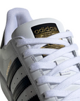Adidas Originals scarpa sneakers da ragazzi Superstar FU7712 bianco-nero 6