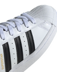 Adidas Originals scarpa sneakers da ragazzi Superstar FU7712 bianco-nero 5