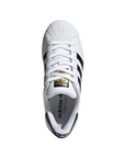 Adidas Originals scarpa sneakers da ragazzi Superstar FU7712 bianco-nero 8
