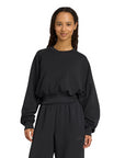 Adidas felpa da donna Soft Lux Loose JM3836 nero