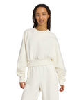 Adidas felpa da donna Soft Lux Loose JV9893 bianco