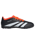 Adidas scarpa da calcetto da uomo Predator Club Turf IG7711 nero-bianco-rosso