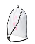 Adidas zainetto a sacca GYMSACK Juve JM8112 bianco-nero vista posteriore