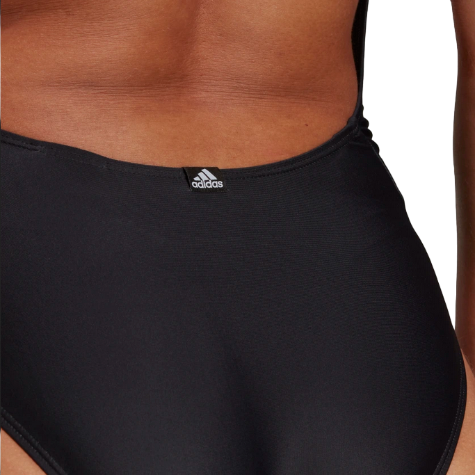Adidas costume intero da piscina da donna Logo Graphic HB1675 nero bianco