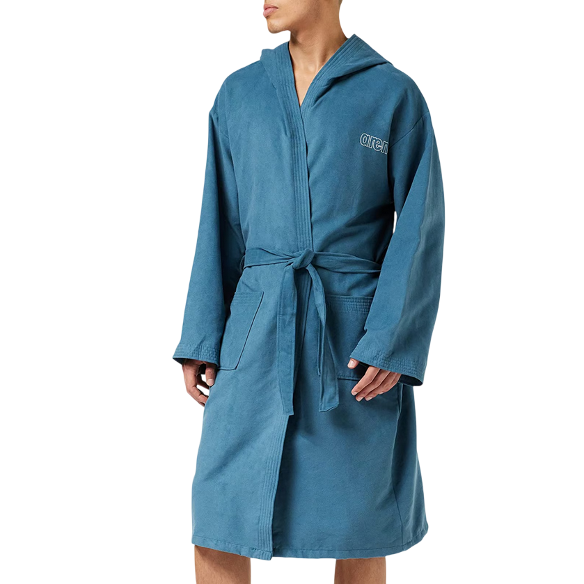 Arena Zeal Bathrobe 5004571 navy white