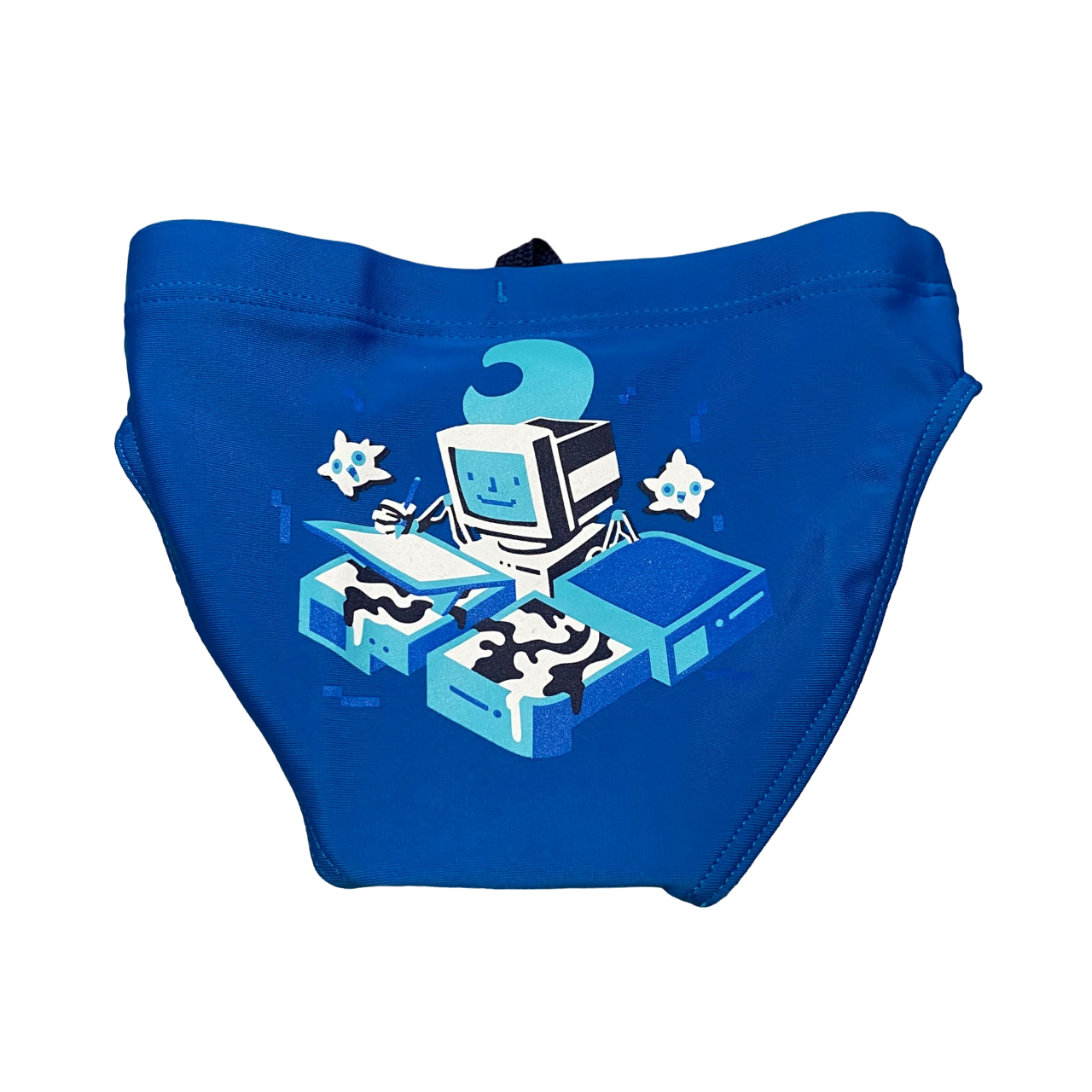 Arena costume a slip da da bambino Game Swimm 0072355700 blu cina