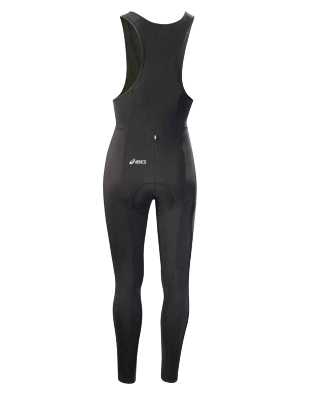 Asics salopette lunga da ciclista da uomo Stelvio T783Z5 0090 nero