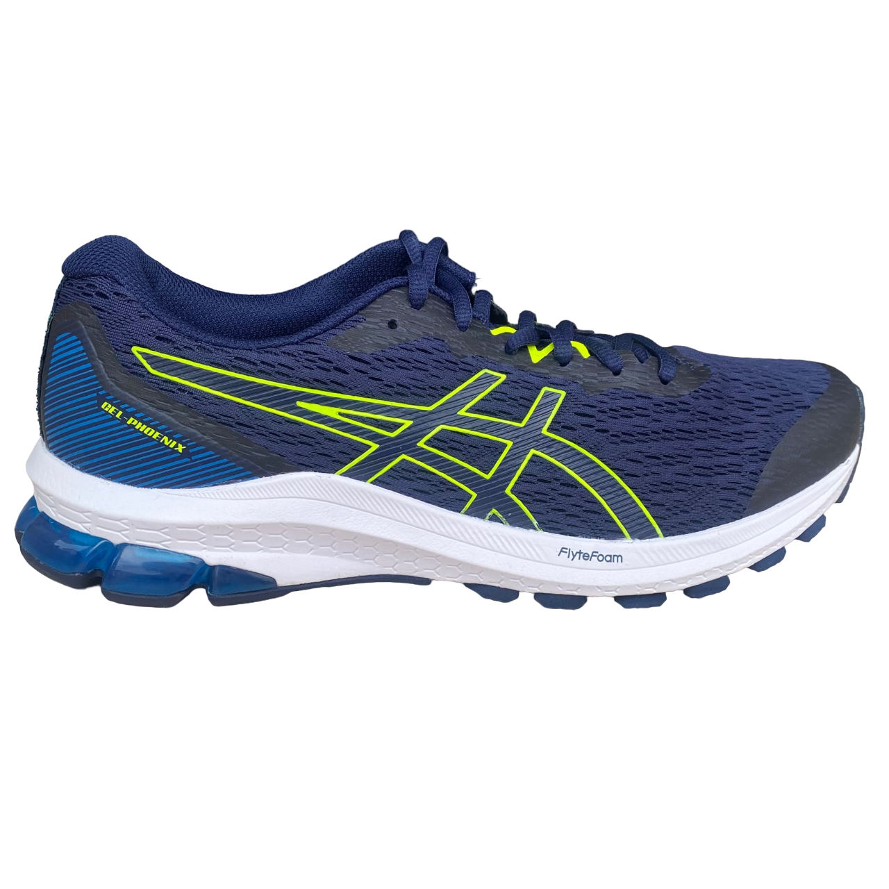 Asics scarpa da corsa da uomo Gel-Phoenix 11 1011B201-400 blu-verde