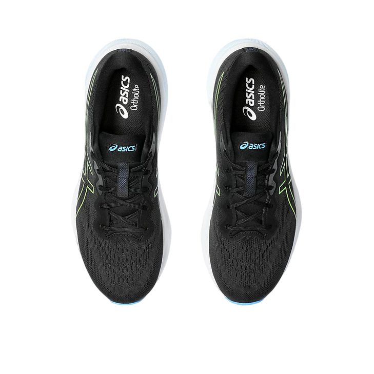Asics scarpa da corsa da uomo Gel Pulse 15 1011B780-001 nero-giallo elettrico