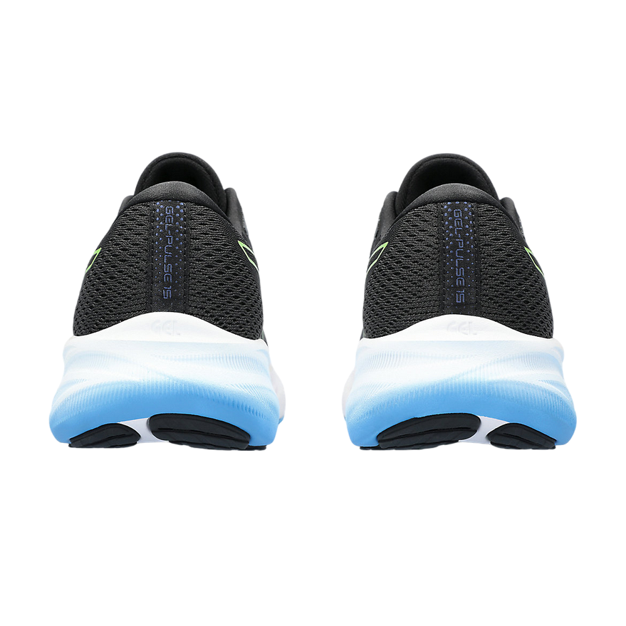 Asics scarpa da corsa da uomo Gel Pulse 15 1011B780-001 nero-giallo elettrico