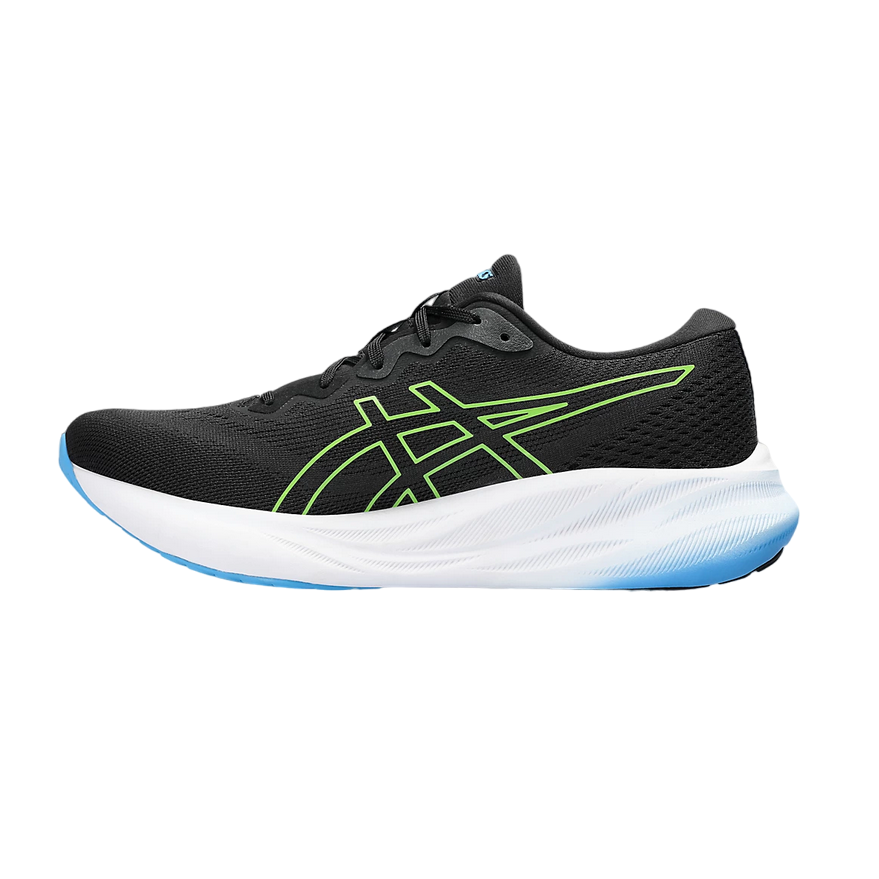 Asics scarpa da corsa da uomo Gel Pulse 15 1011B780-001 nero-giallo elettrico