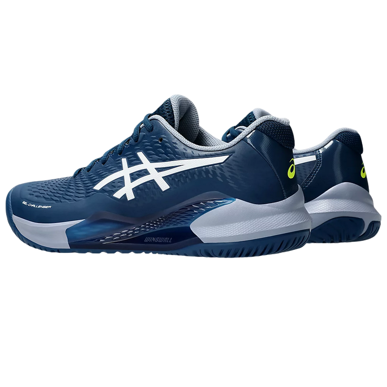 Asics scarpa da tennis da uomo Gel Challerger 14 1041A405.402 blu-bianco