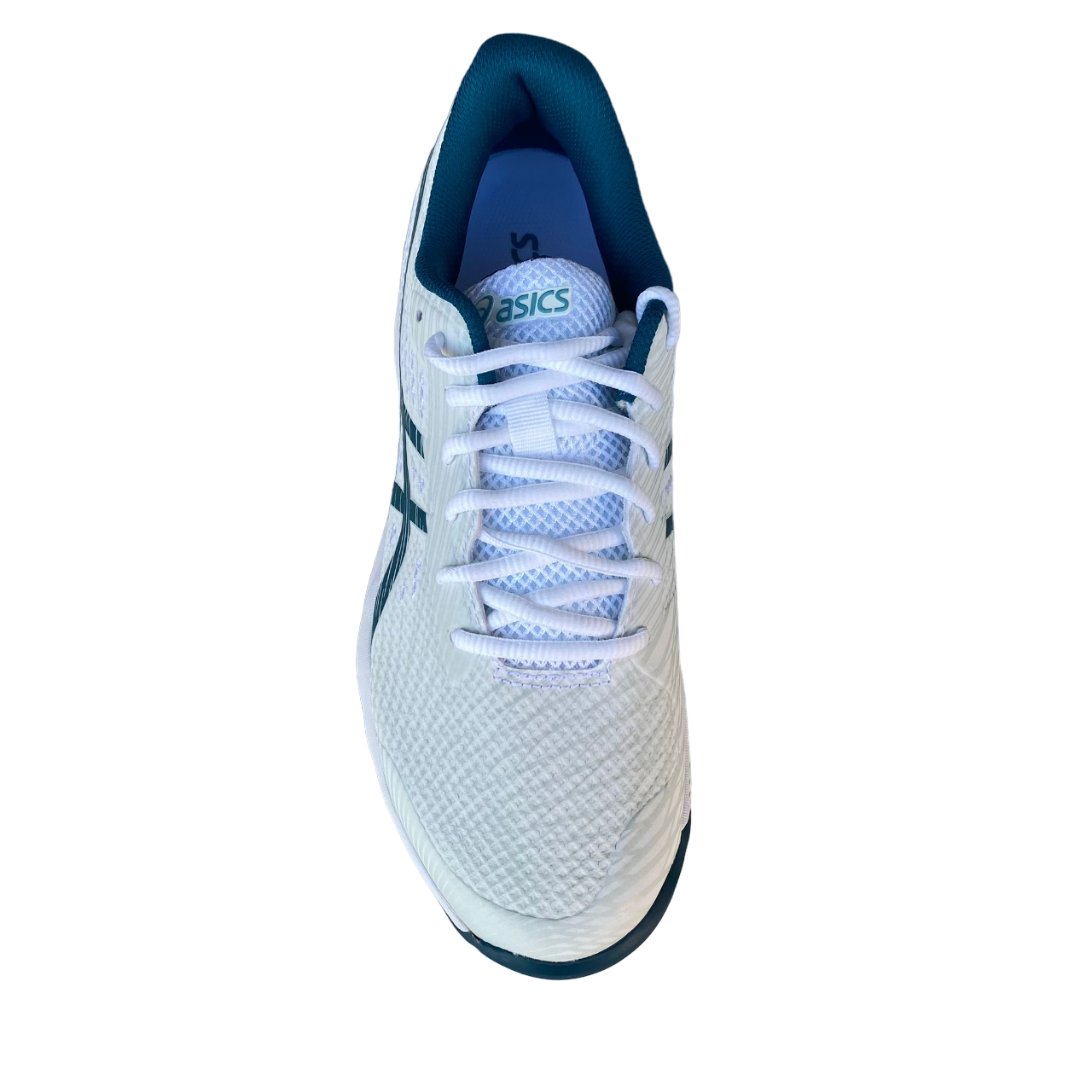 Asics men's tennis shoe Gel Game 9 1041A337-102 teal white
