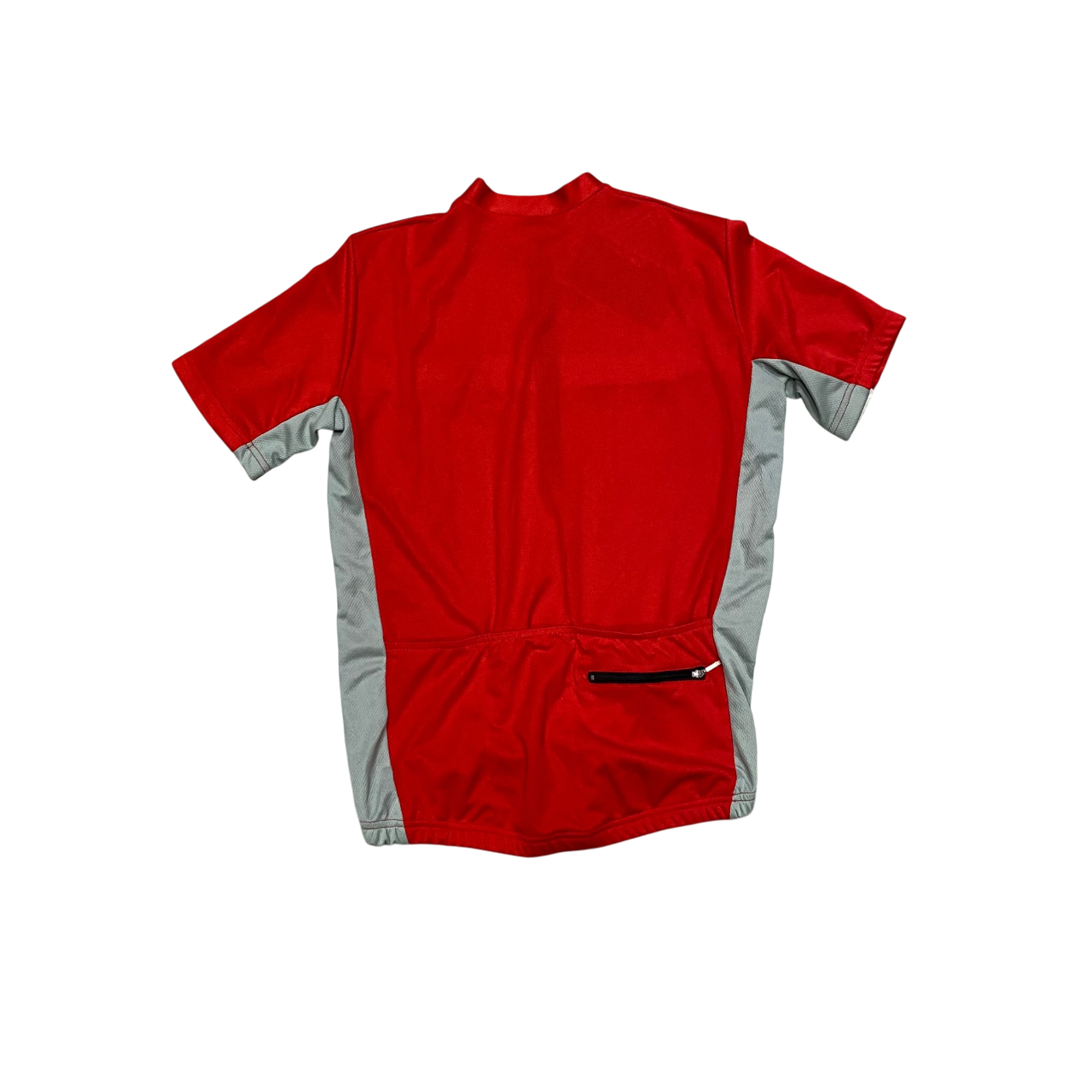 Astrolabio maglia da ciclista con mezza cerniera da uomo K14F rosso