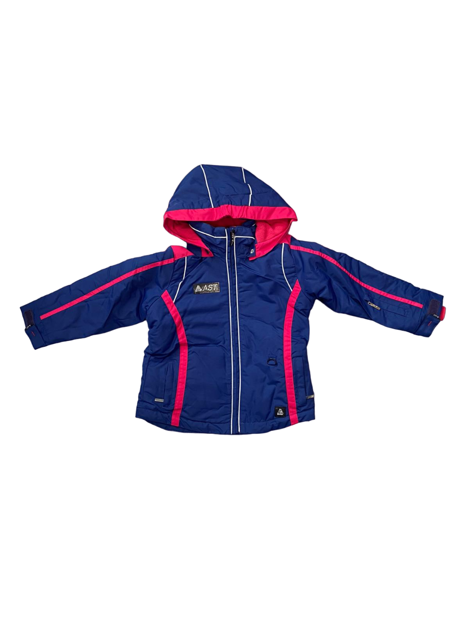 Astrolabio completo da sci da bambina Y19H F73 blu fucsia