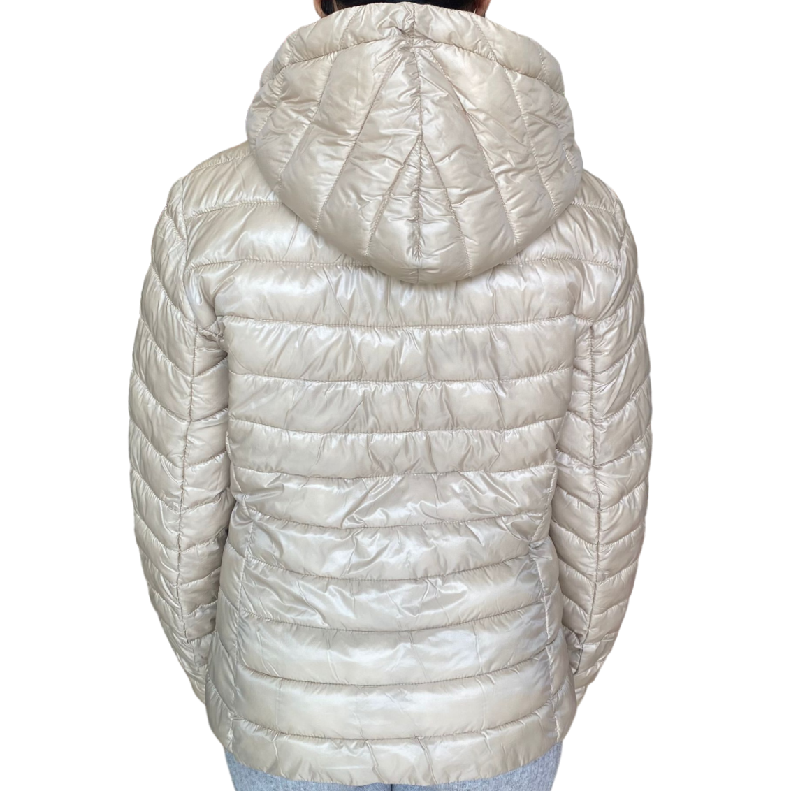 Astrolabe women's hooded jacket 100 grams CV87 095 beige