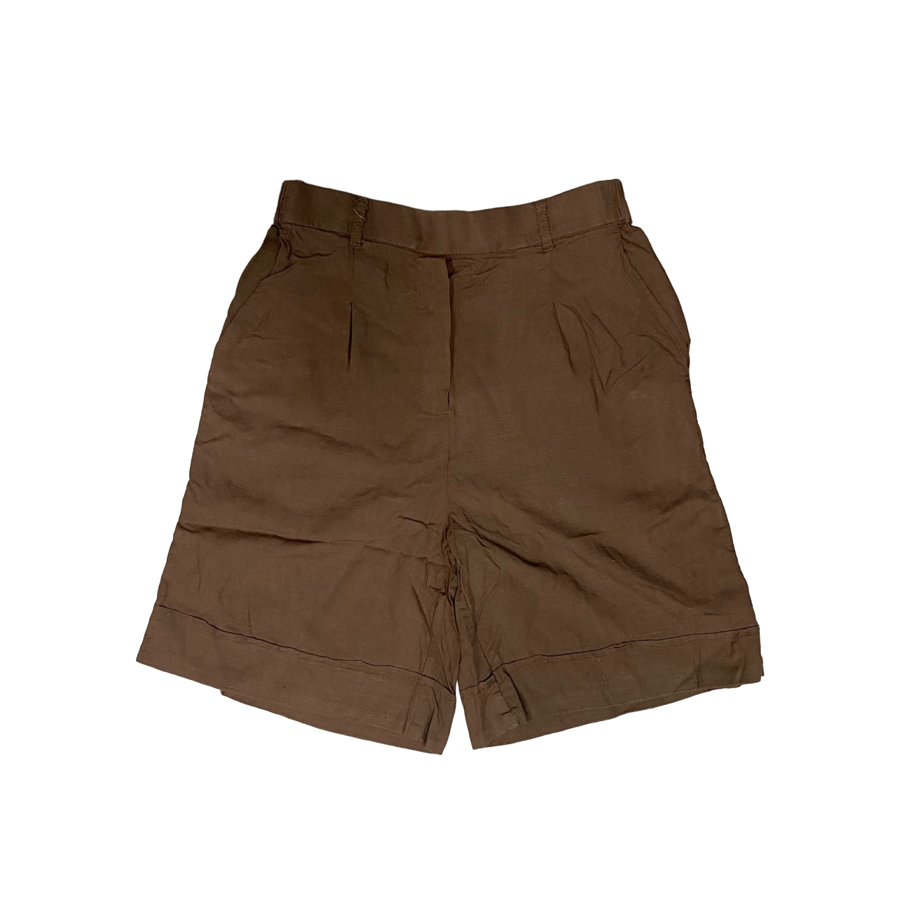 Astrolabio pantaloncino casual da donna CV8B 653 marrone