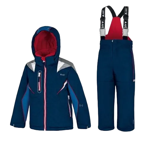 Astrolabio children's ski suit jacket and trousers YH9H TC09 3C blue